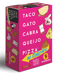 Taco Gato Cabra Queijo Pizza: ao Contrário