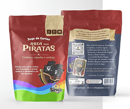 Jogo de cartas - Rota dos Piratas 