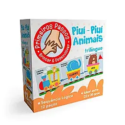 Piuí-Piuí Animais Trilíngue